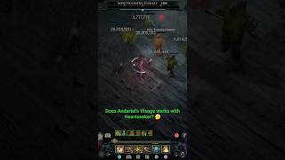 Does Andariels Visage works with Heartseeker diablo4 rogue [upl. by Narayan512]