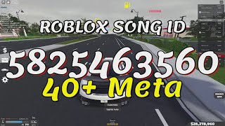 40 Meta Roblox Song IDsCodes [upl. by Regine804]