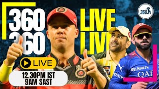 RCBvsCSK The Playoff Battle  360 Live QampA  IPL2024 [upl. by Salohci]