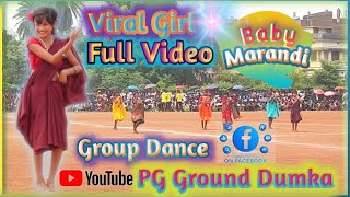 Group Dance Viral Girl 💃Baby Marandi  PG Ground Dumka virlgirl Babymarandi santali santalivideo [upl. by Emmerie]