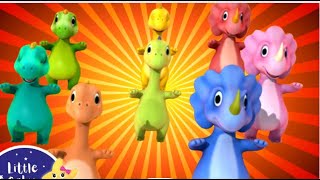 Ten Beautiful Dinosaurs  Nursery Rhymes for Babies [upl. by Myca589]