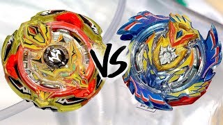 BATTLE Screw Trident 8BWd VS ULTIMATE God Valkyrie 6VUl  Beyblade Burst GodEvolution [upl. by Lazes]