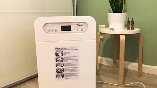 Qlima D516 Dehumidifer Unboxing and Review [upl. by Hinckley671]