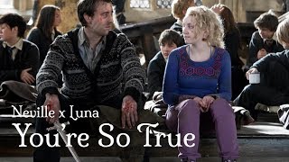 Neville and Luna  Youre So True [upl. by Ahsemaj]