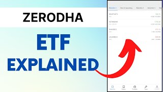 What is ETF in Stock Market  How to Buy ETF in Zerodha [upl. by Ynattir295]