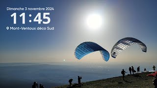 Parapente Mont Ventoux  3 novembre 2024 [upl. by Ravel]