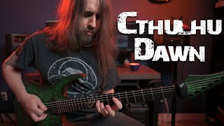 CRADLE OF FILTH  Cthulhu Dawn guitar cover [upl. by Frerichs485]