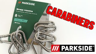 Parkside Snap Hooks  Carabiners from LIDL [upl. by Ezzo755]