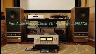 Class A Luxman  Vintage Speakers Fyne Audio Classic VIII  Volumio Rivo  Denafrips Pontus II [upl. by Flagler339]