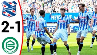 SC Heerenveen vs FC Groningen 21 All Goals and Extended Highlights  202425 [upl. by Bristow887]