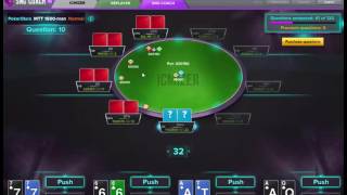 Jonathan Little practices poker with ICMizers SNG Quiz 2 [upl. by Llerrehc]