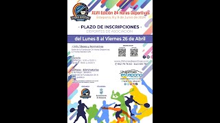 Abierta la inscripción para la XLVII Edición de las 24 Horas Deportivas Estepona 2024 [upl. by Haraf]