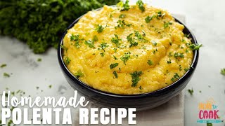 Classic Polenta Recipe StepbyStep  HowToCookRecipes [upl. by Anema57]