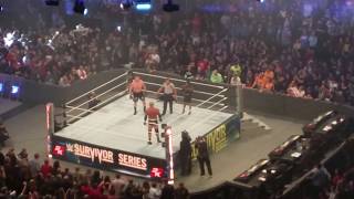 Goldberg vs Lesnar Survivor series 2016 Toronto Ontario Canada [upl. by Becket749]