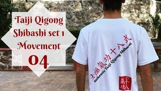 Qigong Exercises Tai Chi Qigong Shibashi set 1 movement 4 [upl. by Ruford]