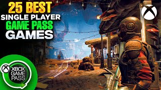 25 BEST SINGLE PLAYER XBOX GAME PASS GAMES YOU CAN PLAY THIS 2023 amp 2024 [upl. by Osnola]