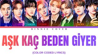 Stray Kids  Aşk Kaç Beden Giyer AI Cover [upl. by Annadiana491]