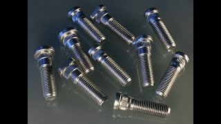 Wheel Bolt Knurl amp Thread Roller 360 PPM [upl. by Ahsienauq]