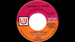 1969 HITS ARCHIVE Midnight Cowboy  Ferrante amp Teicher mono 45 [upl. by Coney]