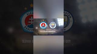 SLOVAN BRATISLAVA VS MANCHESTER CITYCHAMPIONS LEAGUE 2024 [upl. by Virendra]