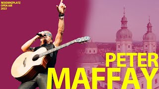 Peter Maffay auf dem Residenzplatz in Kempten 2023 [upl. by Ayt]