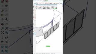 Complex Window sketchup sketchups architecturalstyles modeling shortvideo [upl. by Krm]