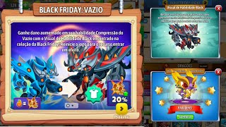 Dragon City  Chegou o Novo Evento e o Novo Skin do Vazio Black Nobre e Testei o Lampejo Quântico [upl. by Nedroj]