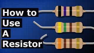 How to use a Resistor  Basic electronics engineering [upl. by Nylarej36]