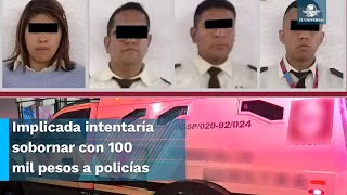 Custodios de Cometra roban camioneta de valores en Tlalnepantla [upl. by Yusem404]