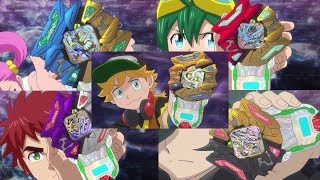 Digimon Universe  All Kami Appli Arise in one scene Fan edit [upl. by Yelkrab]