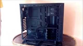 Corsair Carbide 100R Standard Edition Mid Tower Cabinet Review [upl. by Bocoj]