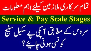 Govt Employees Salary Calculator  Basic Pay Scale Stages  Pay Scale Chart Stages  BPS Stages [upl. by Htaeh]