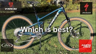 2022 Trek Top Fuel vs Epic Evo vs Ibis Ripley vs Santa Cruz Tallboy [upl. by Dagnah]