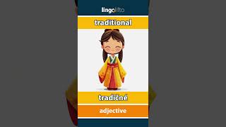 🇬🇧🇸🇰 traditional  tradičné  vocabulary builder  learn English  naučme sa anglicky [upl. by Adnohsat172]