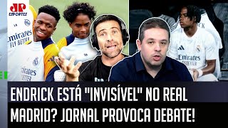 quotJÁ COMEÇOU A COBRANÇA Um JORNAL FALOU que o Endrick estáquot OLHA esse DEBATE sobre o Real Madrid [upl. by Ezri]