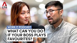 Ask Work It What can you do if your boss plays favourites [upl. by Hutson]