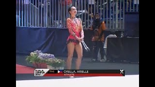 Arielle Orella Philippines  Clubs Individual All Around Rhythmic Gymnastics  Sea Games 2017 [upl. by Landers]