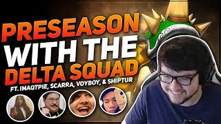 DYRUS  PRESEASON WITH DELTA FOX  GOOD OLD RAMMUS  Ft Scarra Imaqtpie Shiphtur and VoyBoy [upl. by Atilegna]