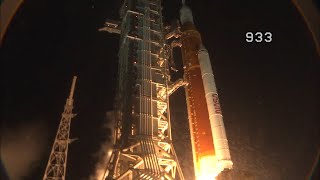 SLS Block 1 Artemis I Isolated Launch Views 4K [upl. by Folger]