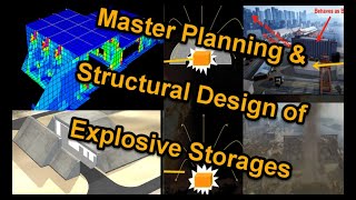 Structural Design of Explosive Storage Facilities تحليل هندسي لإنفجار مرفأ بيروت [upl. by Eboh245]