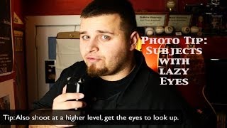 HOW TO PHOTOGRAPH PEOPLE WITH LAZYWANDERING EYEPHOTO TIP [upl. by Roots]