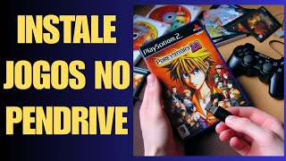 Como colocar jogos no pendrive para OPL no PS2 [upl. by Aarika]