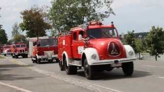 Oldtimerrundfahrt Hallenfest 2013 FF Bad Steben [upl. by Nosahc532]