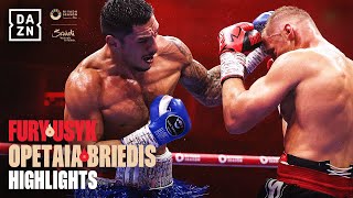 HIGHLIGHTS  Jai Opetaia vs Mairis Briedis Ring of Fire [upl. by Daughtry]