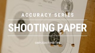 Pro Tip  Slingshot Accuracy  Shooting Paper [upl. by Tarkany]