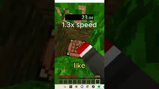 Speedrunning every block in Minecraft Polished Diorite minecraft speedruning shorts [upl. by Liu232]