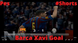 Pes  Xavi Goal  Shorts [upl. by Kris]