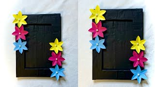 Photo frame making at home  Diy photo frame craft ideas  Photo frame making tutorial  Photo frame [upl. by Brittany5]