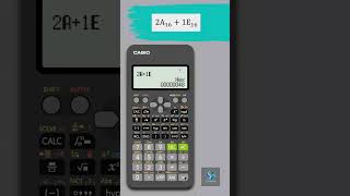 How to Solve Hexadecimal Base Question  Casio fx991ES Calculator  Addition  Subtraction  Exam [upl. by Eneloj]