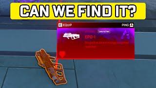 Apex Legends LIVE  NEW UPDATE Hunting The Super Rare EPG Grenade Launcher [upl. by Philly605]